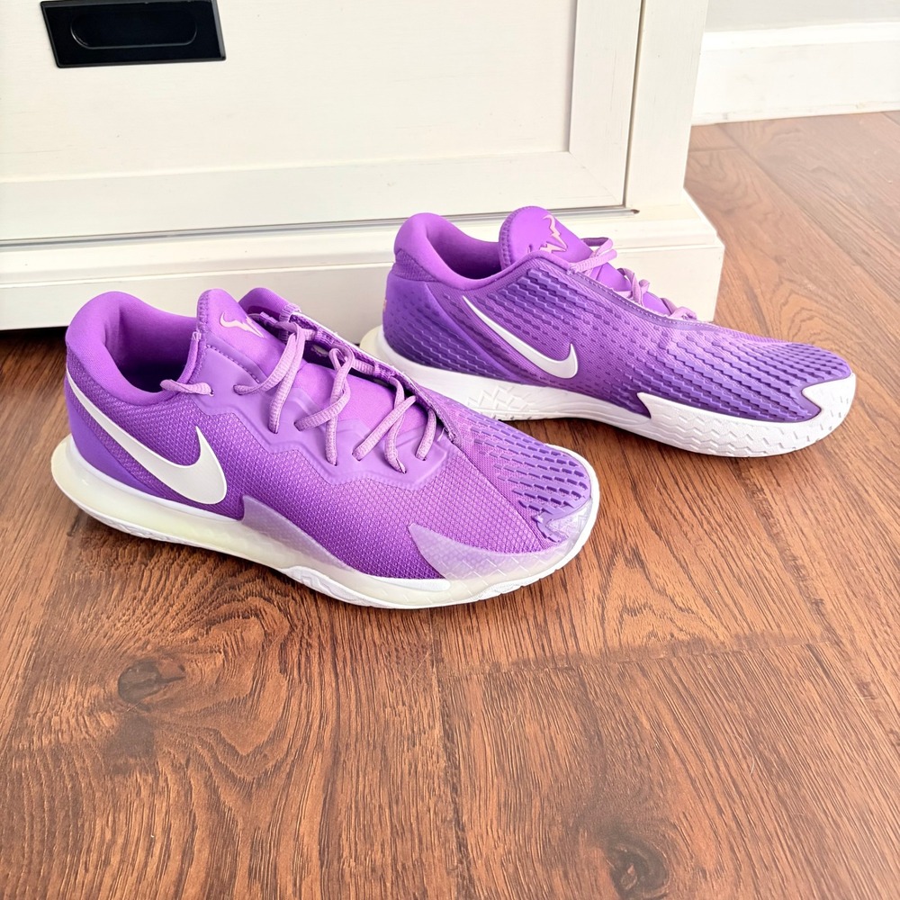 Nike Court Air Zoom Vapor Cage 4 Rafa Size 9 Athletic Purple DD1579-524 Tennis